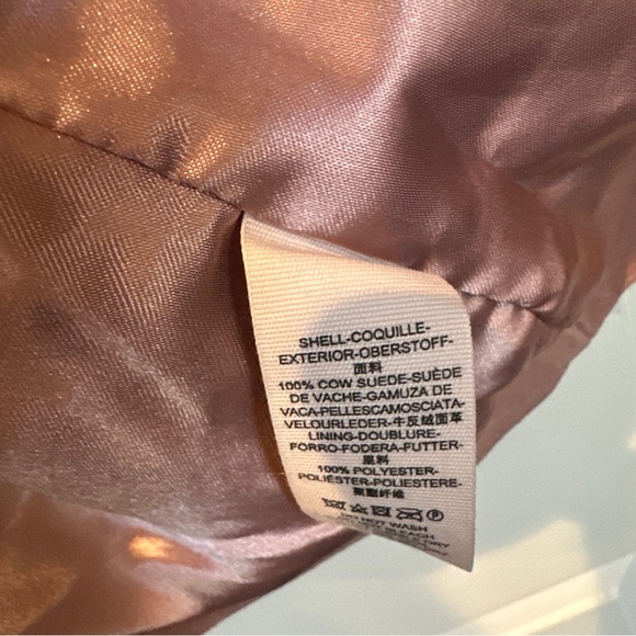 We The Free X Free People High Tide 100% Suede Blazer Pink  $398 Small - Picture 6 of 13